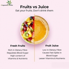 Fruits vs Juice