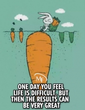 ONE DAY YOU FEEL LIFE IS ...